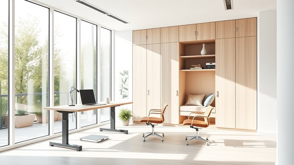 versatile space saving home office