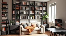 vertical storage and multipurpose furniture