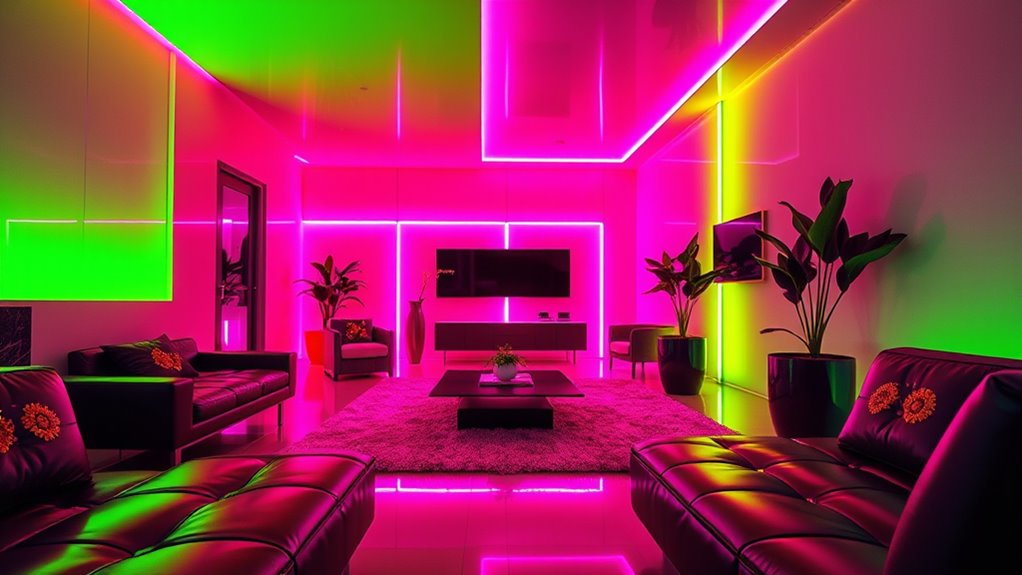 vibrant color blocking techniques