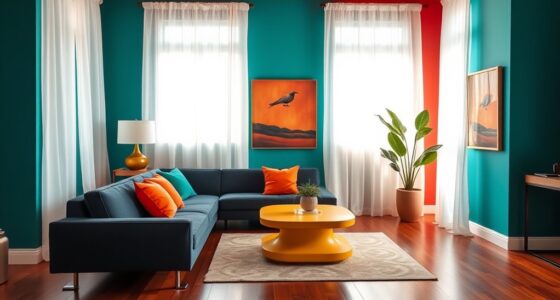 vibrant complementary color schemes