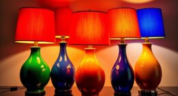 vibrant lamp color combinations