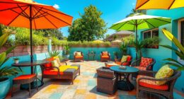 vibrant outdoor color schemes
