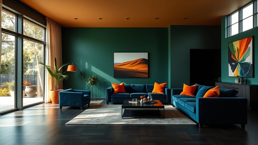 vibrant rich home colors