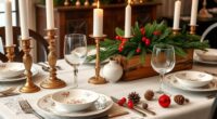 vintage modern holiday decor
