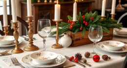 vintage modern holiday decor