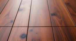 warm darker wood hues