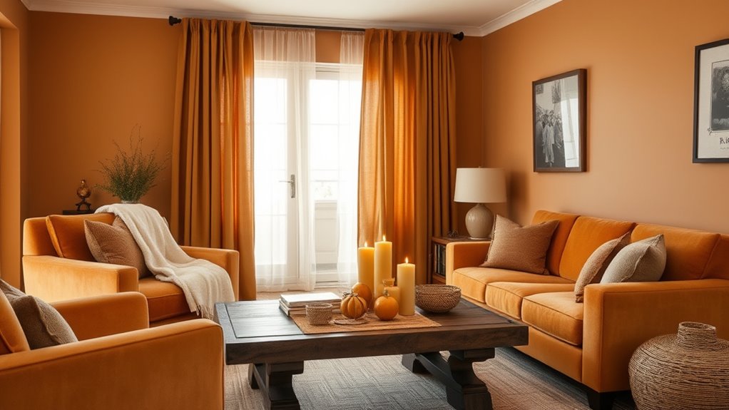 warm textured neutral layering