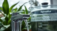 water saving fixtures and rainwater harvesting