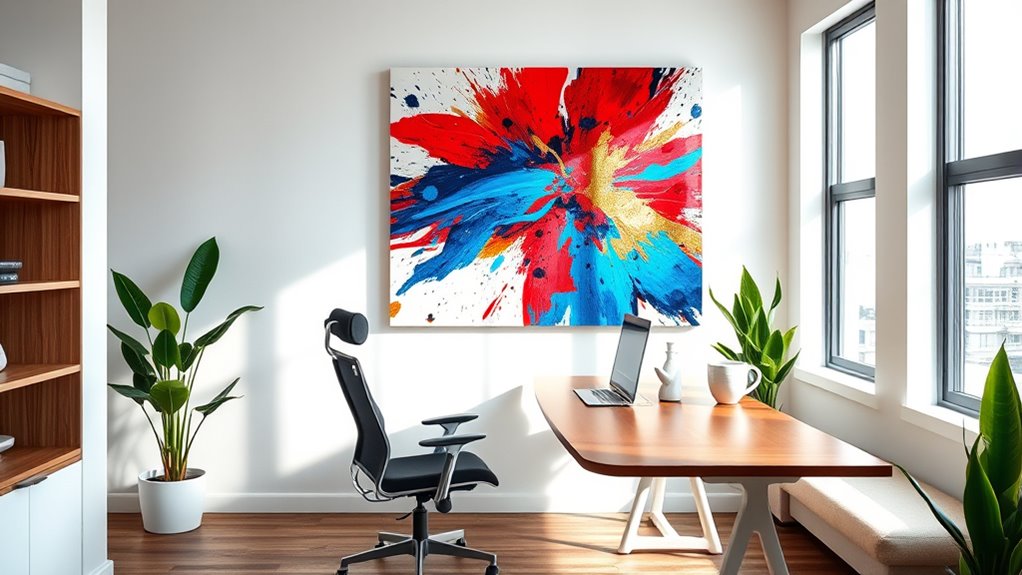 workplace art inspires creativity