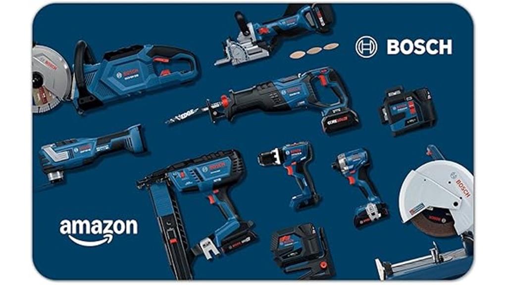 bosch amazon gift card