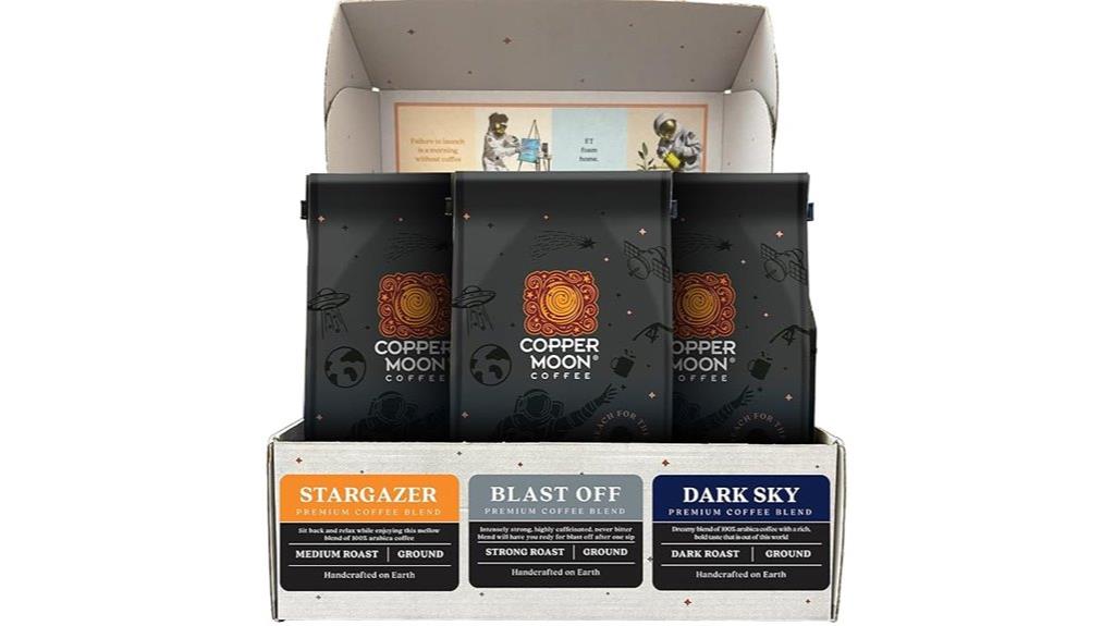 copper moon coffee gift box