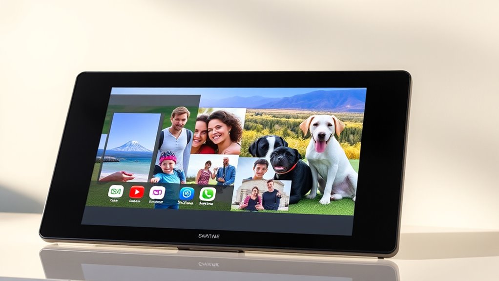 digital photo frames with email