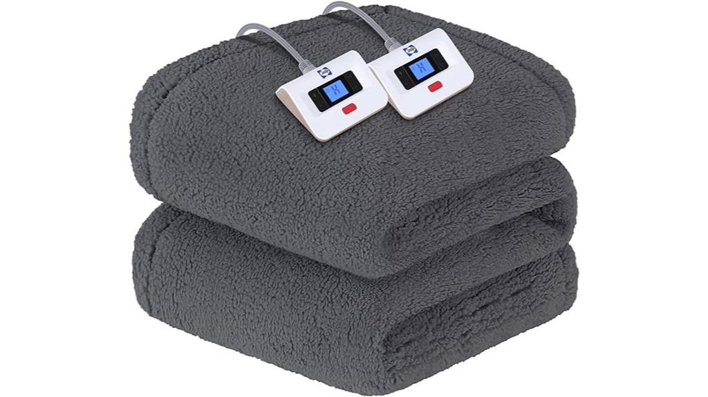 king size dual controls electric blanket