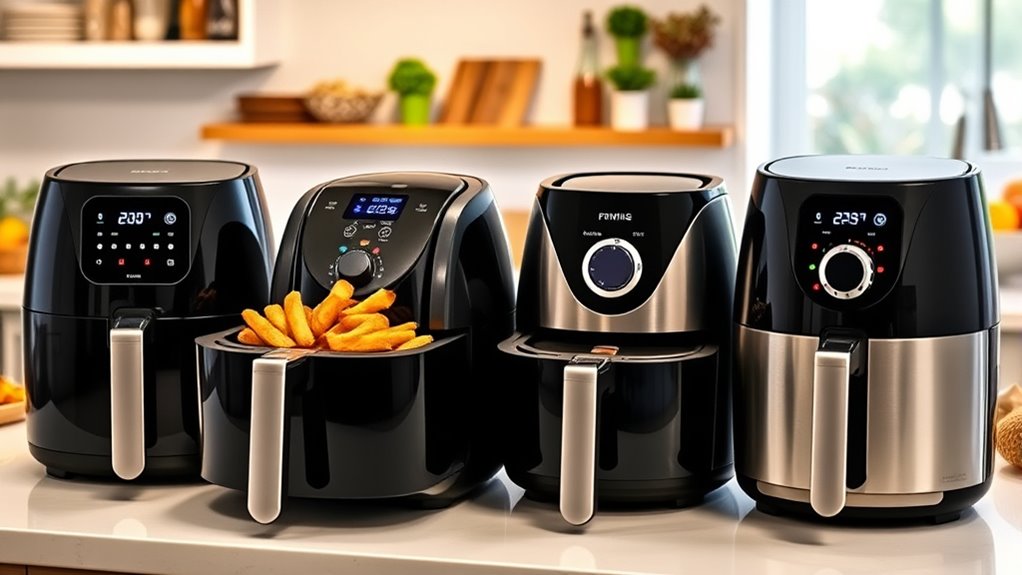 large capacity family air fryers