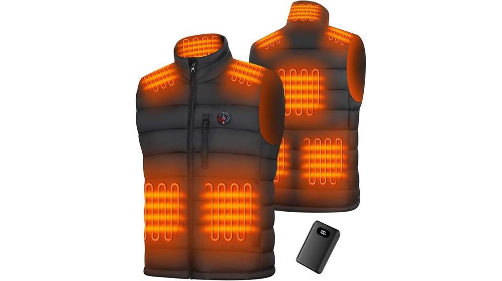 men s heated vest