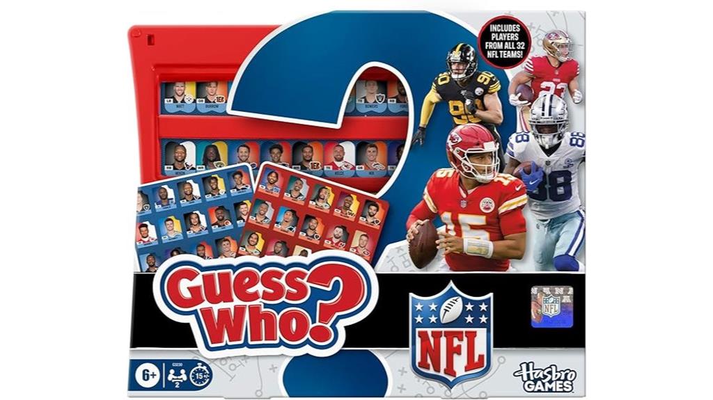 nfl themed guessing game