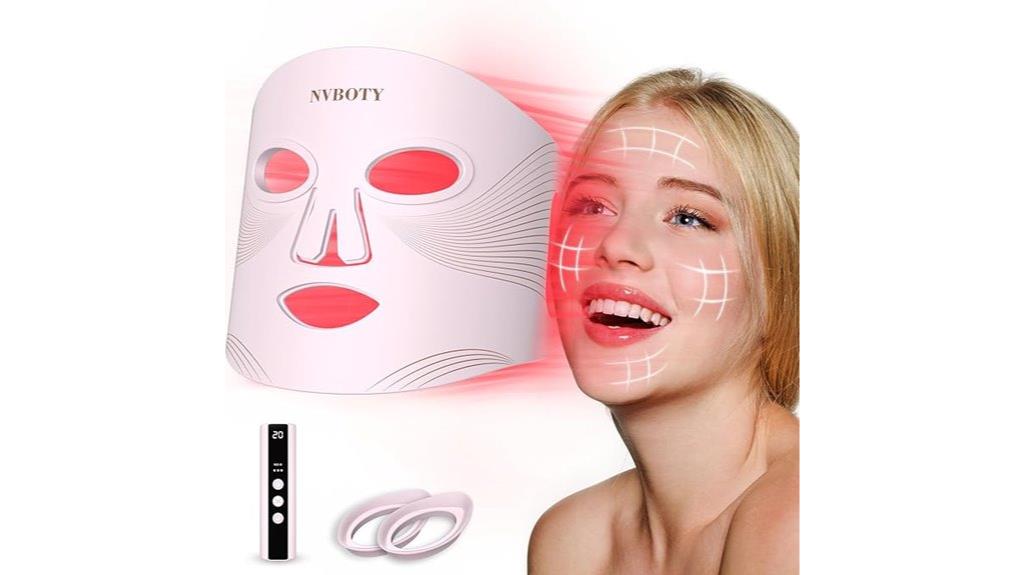 rechargeable led skin mask