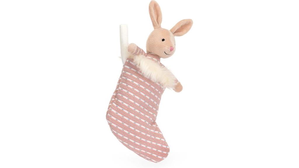 shimmer bunny stocking stuffed