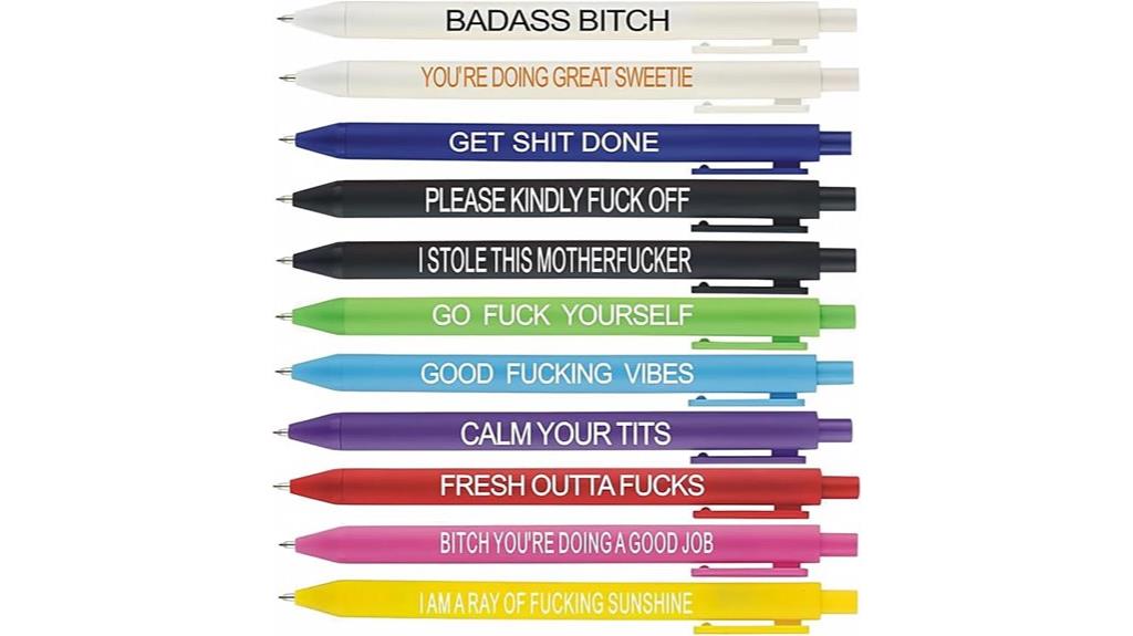 swear word week pens