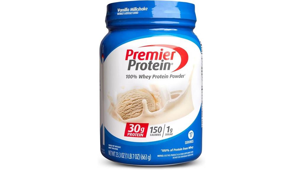 vanilla flavor high protein