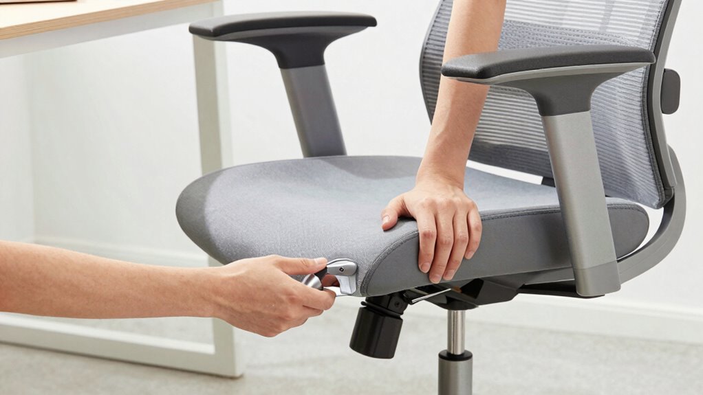 adjust chair height properly