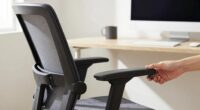adjust chair to relieve back