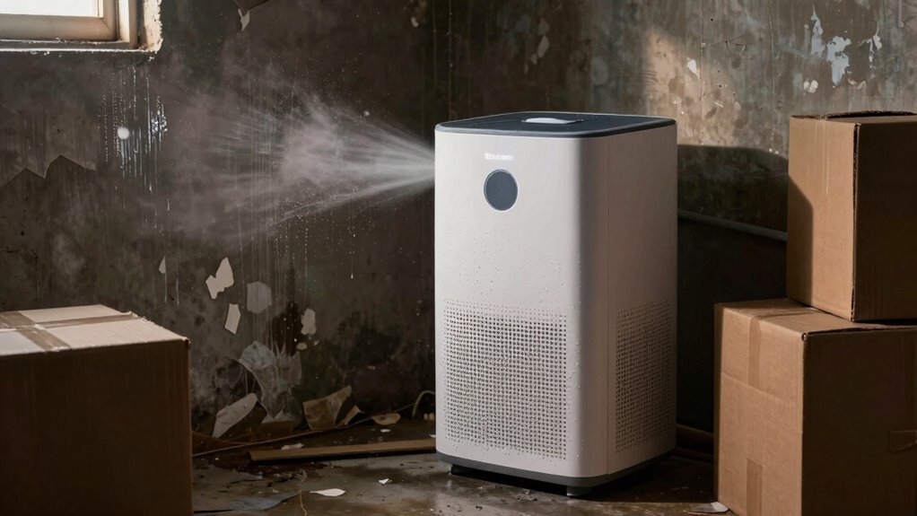 adjust dehumidifier placement regularly
