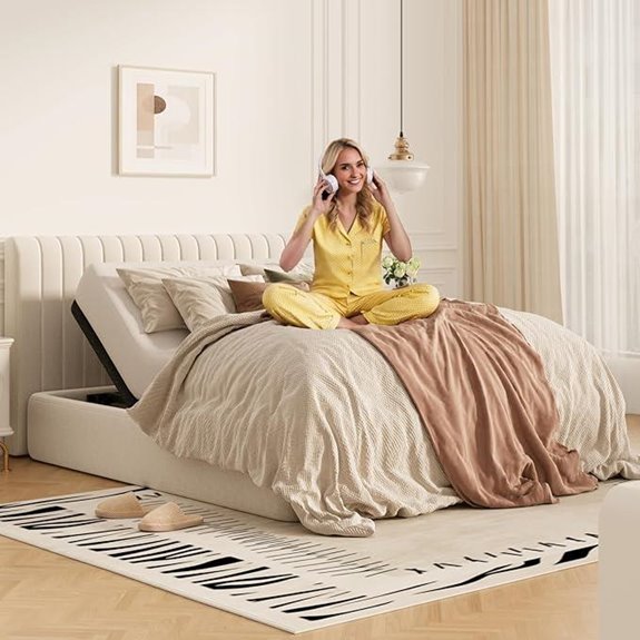 adjustable queen bed frame