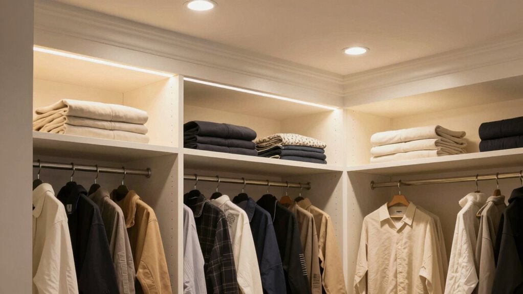 avoid harsh reflective lighting