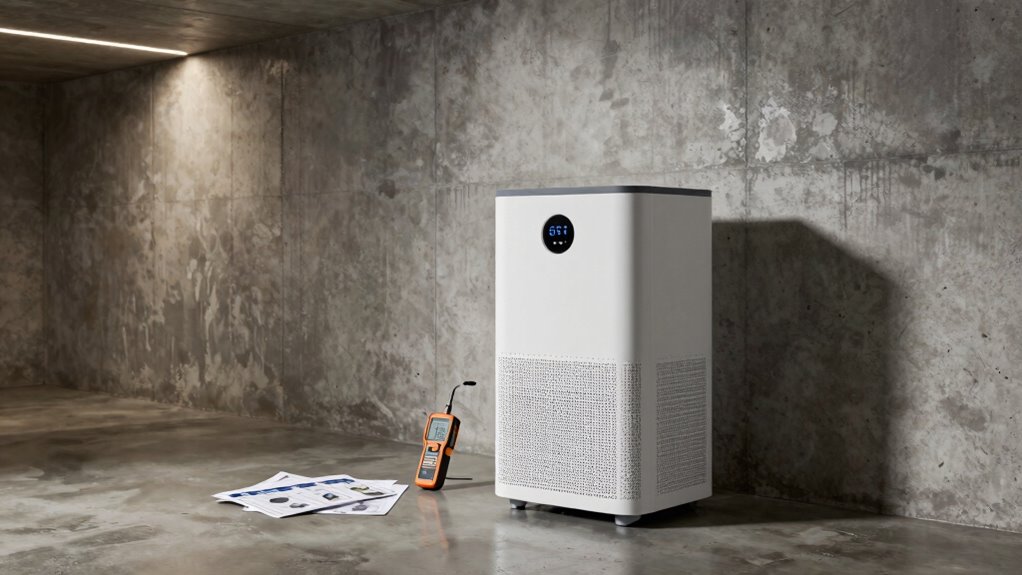 basement moisture removal considerations