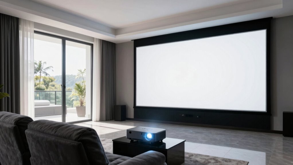 bright room projector considerations