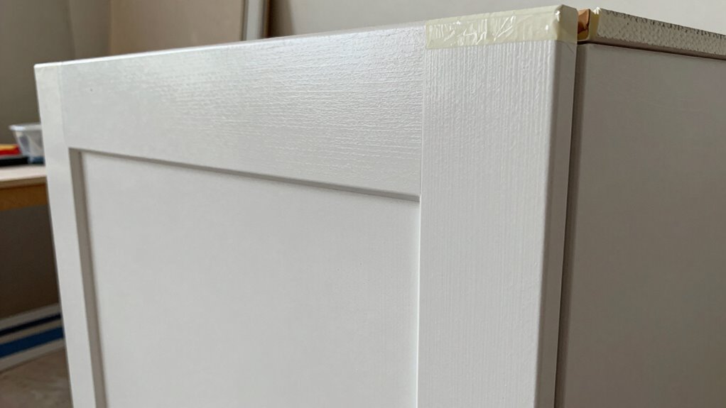 cabinet prep for painting