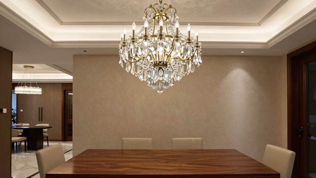 chandelier height guidelines