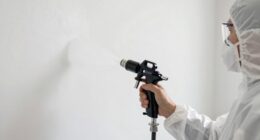 clean precise paint application