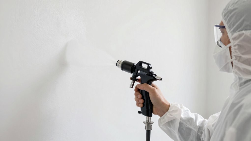 clean precise paint application