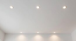 consistent recessed lighting design