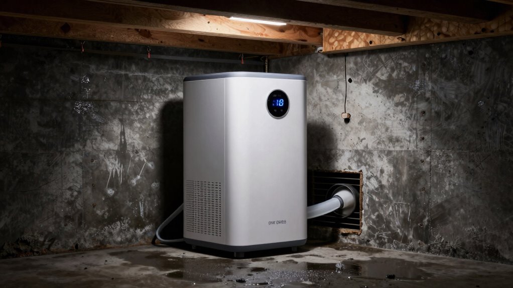 crawl space dehumidifier considerations