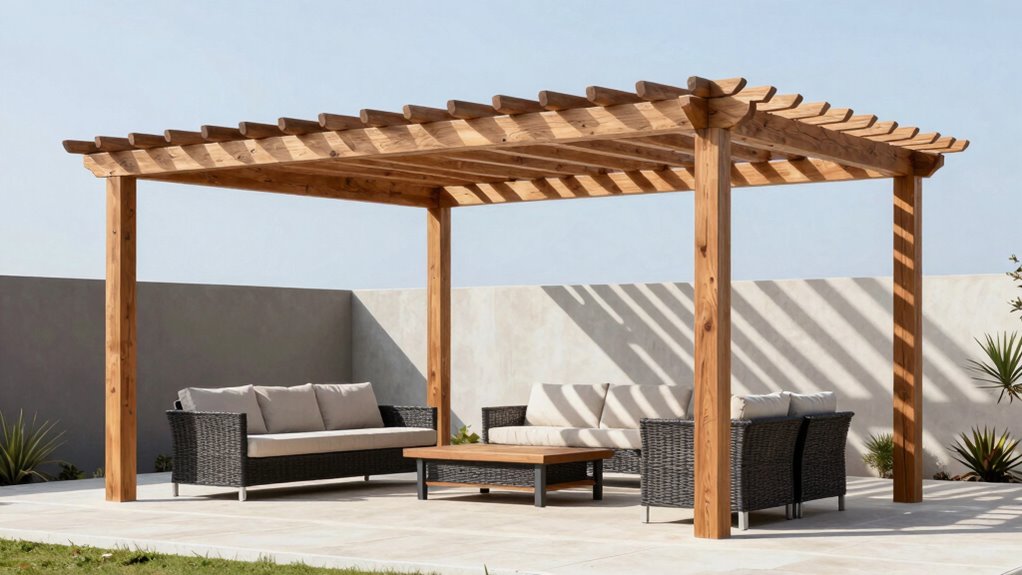 customize pergola size fit