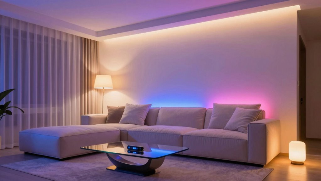customized ambient lighting control