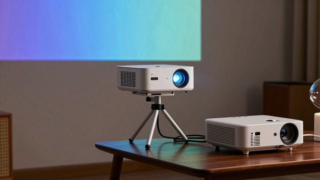 ease of projector setup