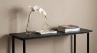 elegant console table design