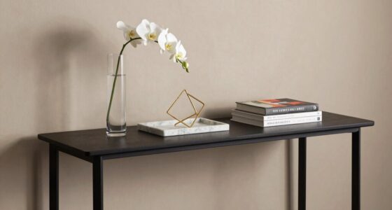 elegant console table design