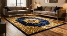 elevate room with rug