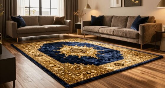 elevate room with rug