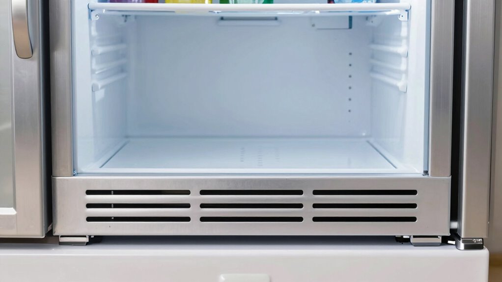 ensure proper fridge ventilation