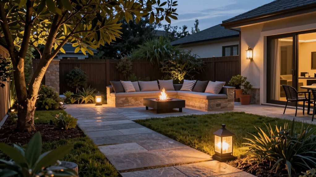 evaluate yard lighting priorities