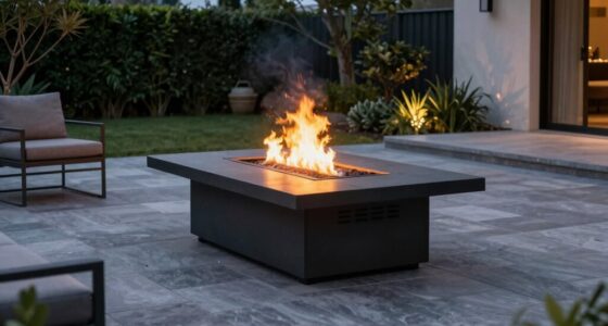 fire pit clearance guidelines