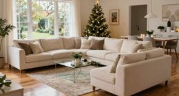 furniture arrangement for flow