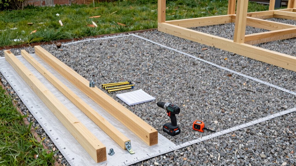 gather tools materials lighting