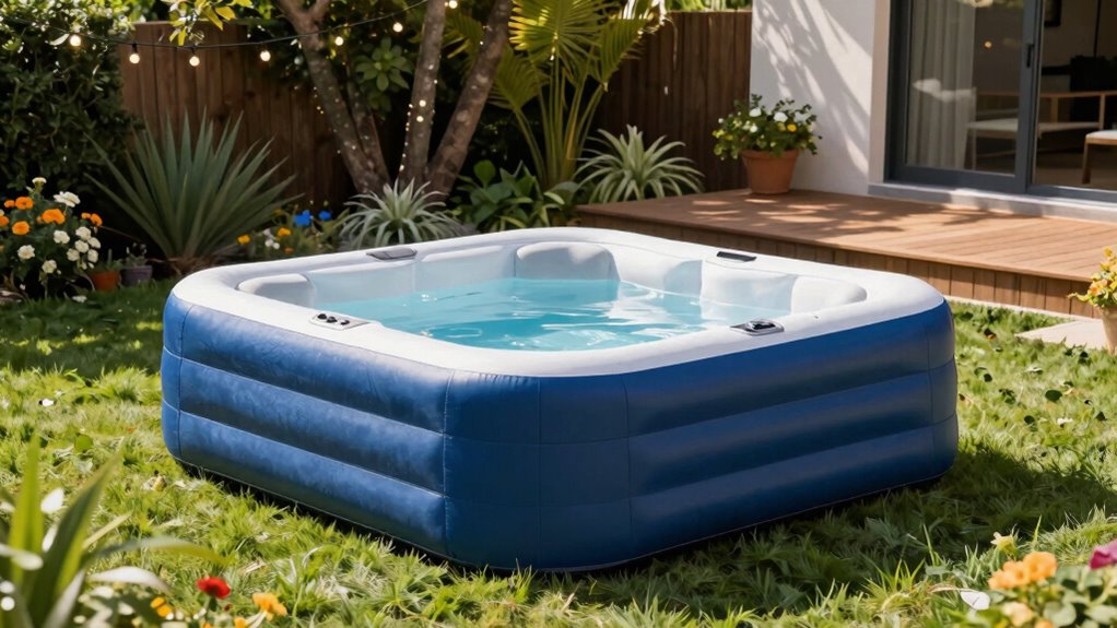 hot tub size features durability
